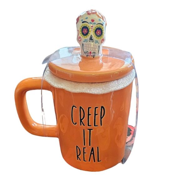Other - Rea Dunn Creep It Real Day Of The Dead Mug Coffee Cup Halloween